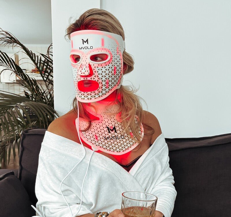 Waarom het Mvolo LED Gezichtsmasker met Nek écht verschil maakt voor je huid - Mvolo