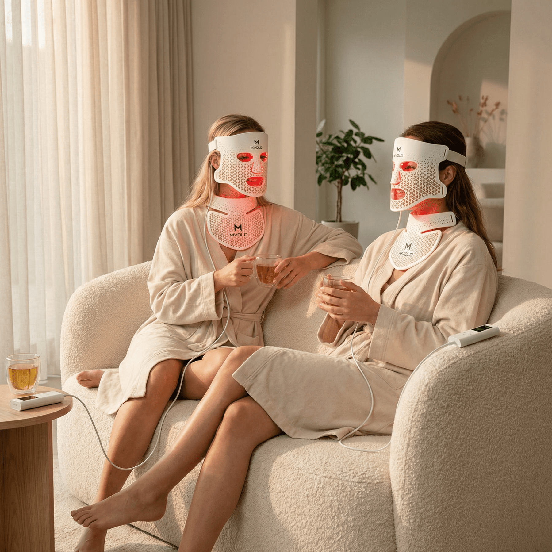 LED-Gesichtsmaske: Eine einfache Anfängerroutine für zu Hause