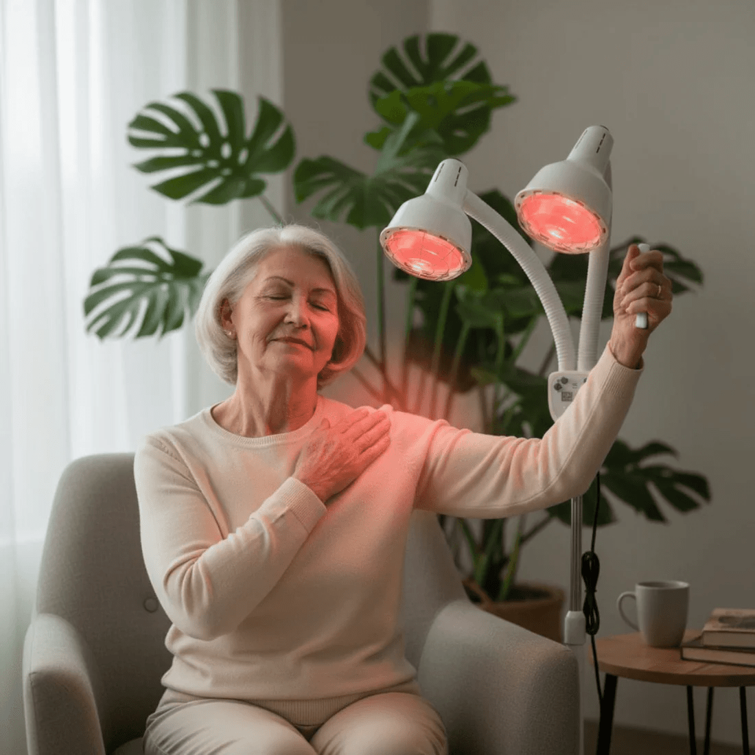 Mvolo infrarood warmtelampen zorgen voor diepe ontspanning, verlichten spier- en gewrichtspijn, stimuleren de doorbloeding en bevorderen sneller herstel.