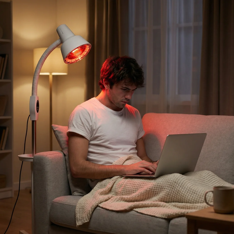 Enkele kop infraroodlamp