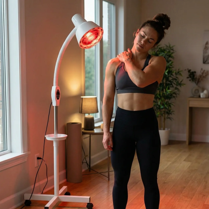 Enkele kop infraroodlamp