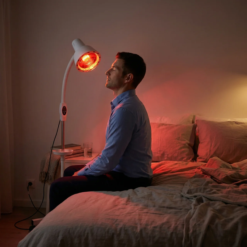 Enkele kop infraroodlamp