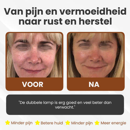 Dubbele infrarood lamp - Mvolo