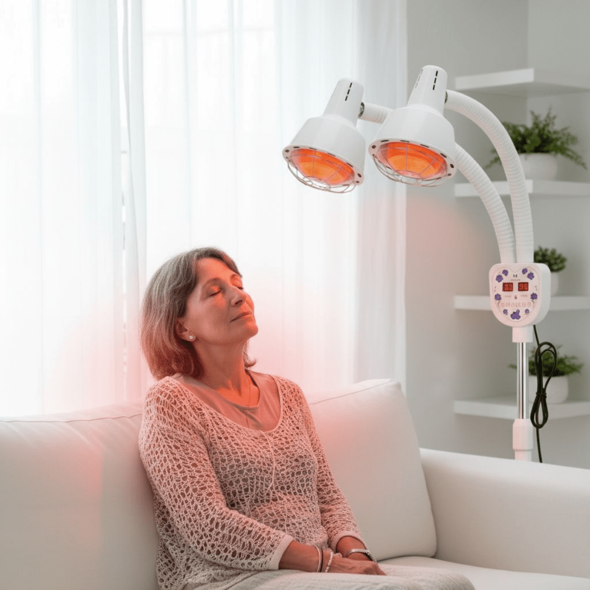 Dubbele infraroodlamp - Mvolo