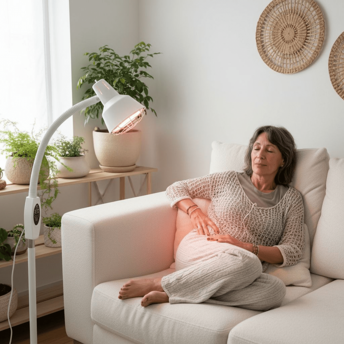 Enkele kop infraroodlamp - Mvolo