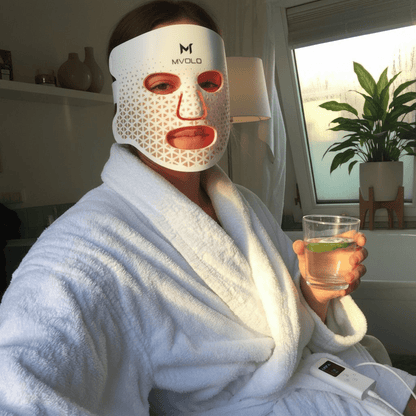 LED Face Mask + Halsmasker - Mvolo
