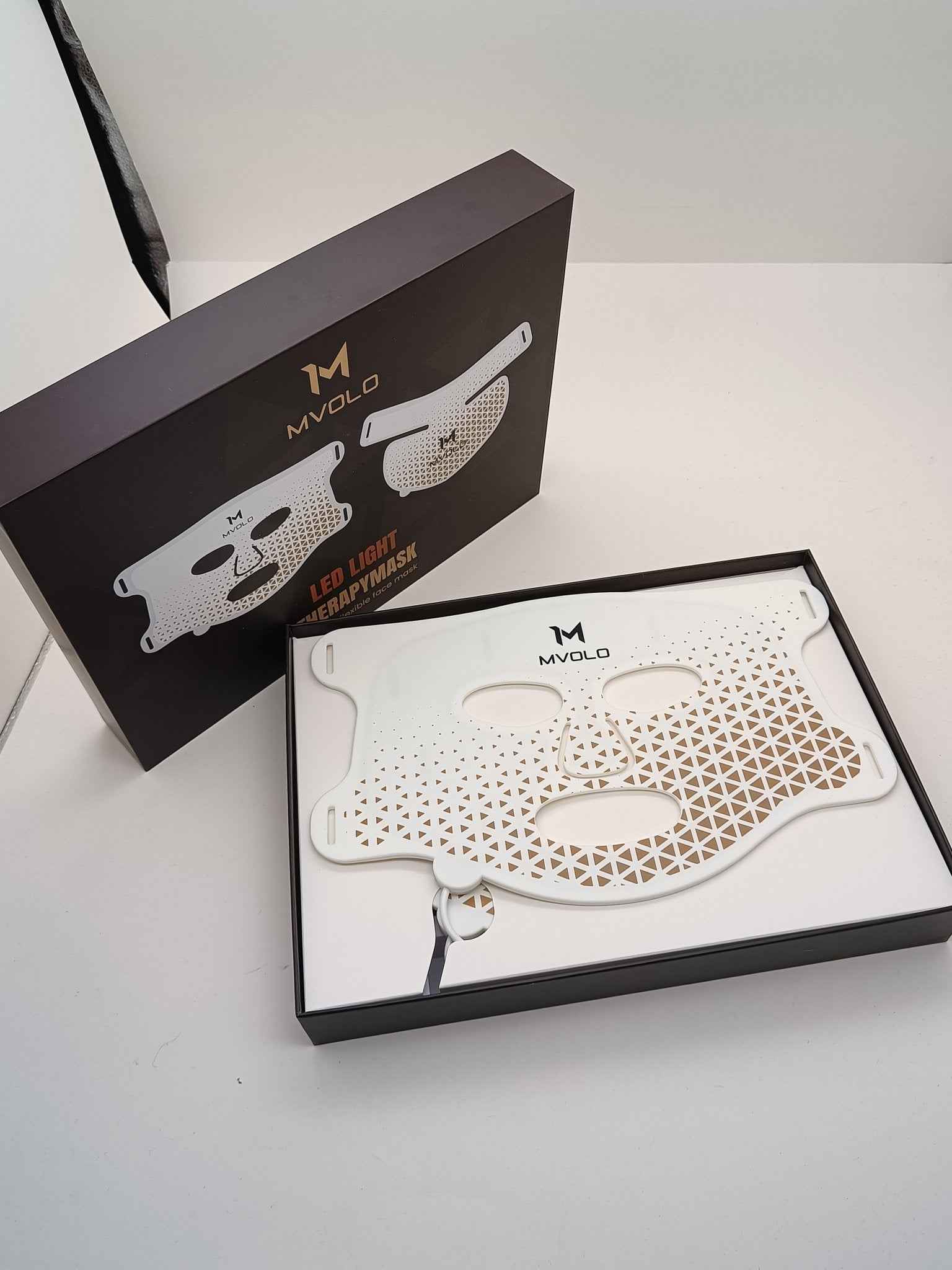 LED Gezichtsmasker + nek - Mvolo