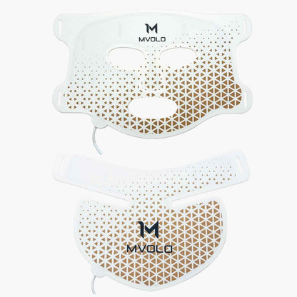 LED Gezichtsmasker + nek - Mvolo
