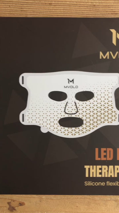 LED Face Mask + Halsmasker