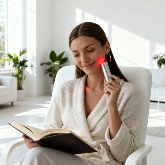 Mvolo ReliefTorch - Portable Red Light Lamp for Muscle and Joint Pain