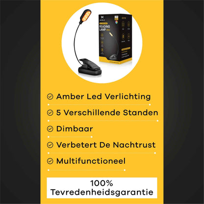 Leeslamp PRO - De ideale leeslamp voor elke lezer - Mvolo