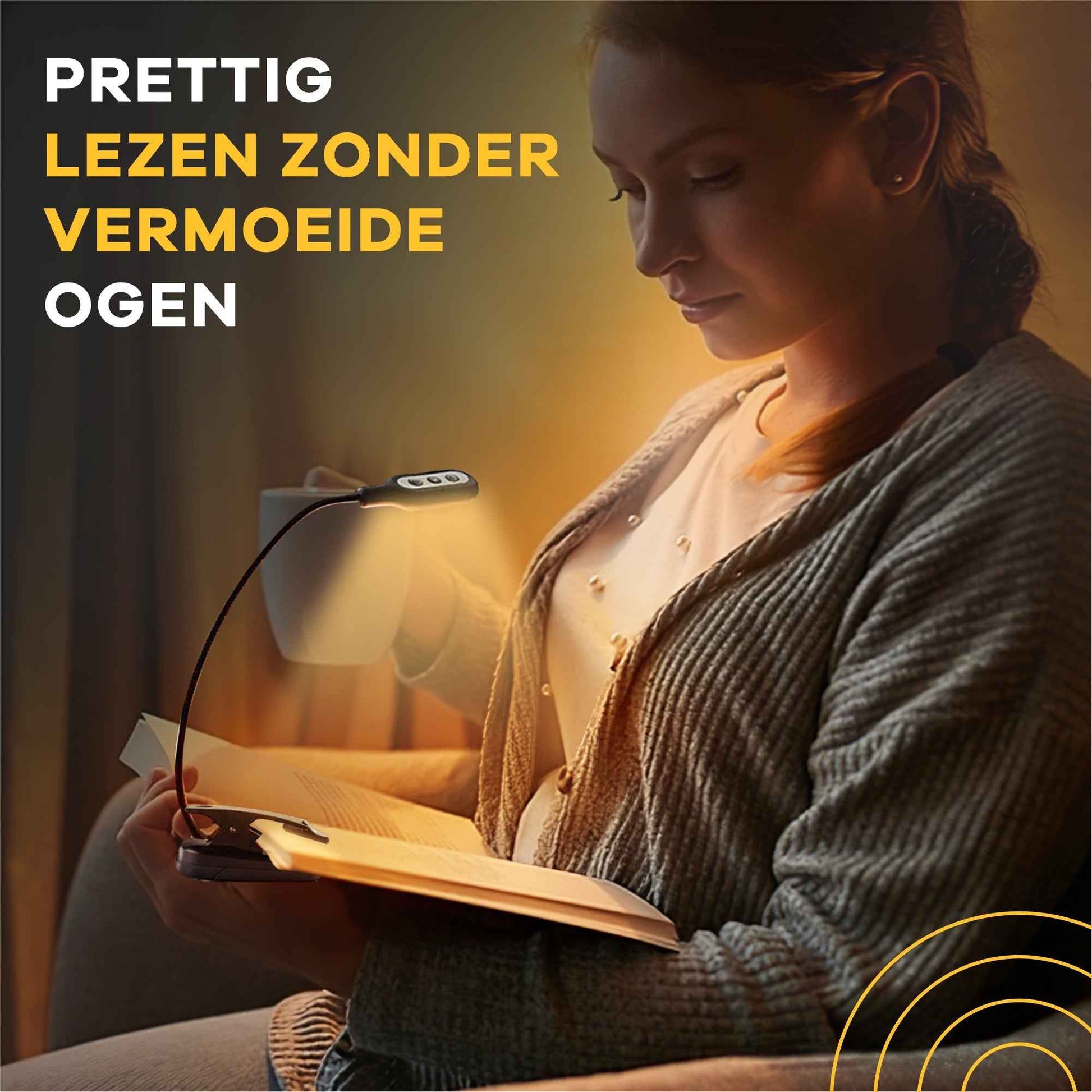Leeslamp PRO - De ideale leeslamp voor elke lezer - Mvolo